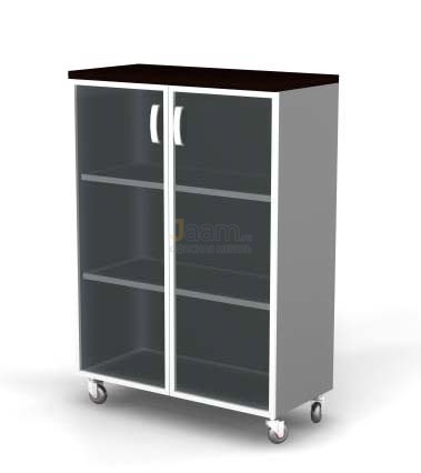 Мебель для персонала Шкаф стеклянные двери BR82.0349