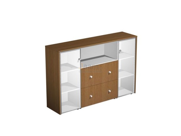 Мебель для персонала Шкаф комбинированный КВ 329 БН
