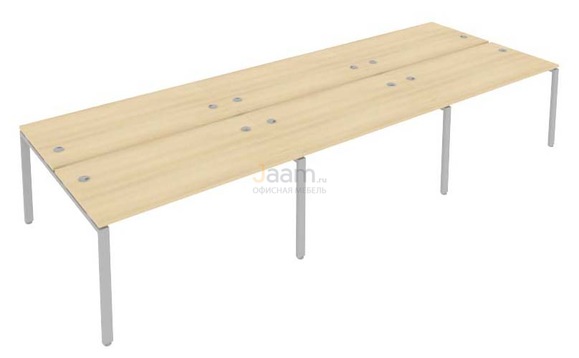 Мебель для персонала Рабочая станция на 6 раб.места Б.СМ-6.3