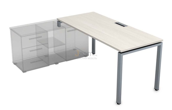 Мебель для персонала Стол для крепления на тумбу левый СТЛ-П.985