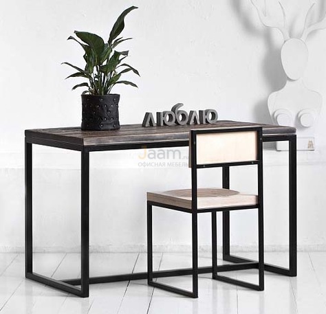 Мебель для персонала Стол рабочий METALFRAME OLD WOOD 1