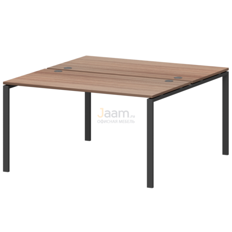 Мебель для персонала Бенч двойной на 2 рабочих места АМБ-004.60