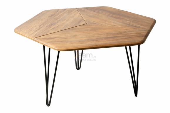 Журнальный столик из дерева Олдем