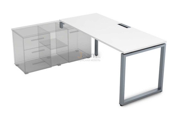 Мебель для персонала Стол для крепления на тумбу левый СТЛ-О.994