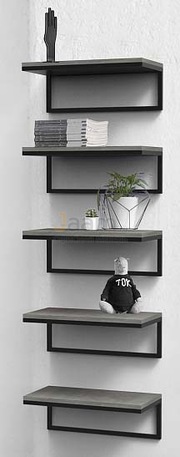 Мебель для персонала Стеллаж низкий из полок METALFRAME