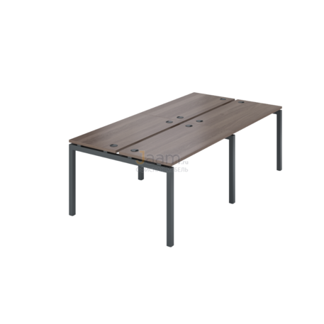 Мебель для персонала Бенч двойной на 4 рабочих места АМБ-002.60-4