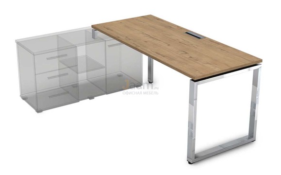 Кабинет руководителя Стол рабочий левый НСТЛ-О.985