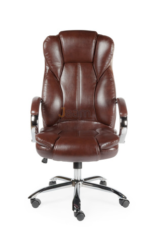 Кресло Верса H-1708 коричневая экокожа