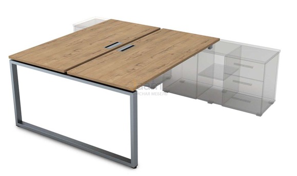 Мебель для персонала Бенч на 2 рабочих места СПБ-О.974