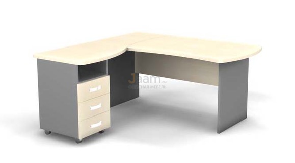 Мебель для персонала Угловое рабочее место левое L B198