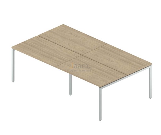 Мебель для персонала Двойная группа сдвоенных столов RP-2(x4)+F-58