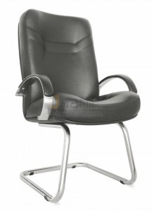 Кресло Министр хром короткий конференц