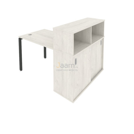 Мебель для персонала Стол письменный с опорным шкафом-купе Б.РС-СШК-3.1