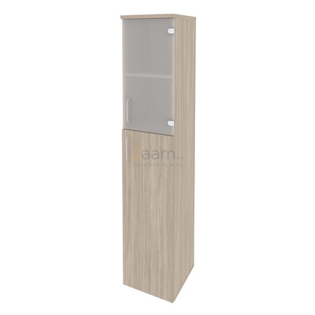 Мебель для персонала Офисный шкаф высокий узкий правый O.SU-1.7(R)