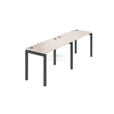 Мебель для персонала Бенч линейный на 2 рабочих места АМБЛ-002.60-2