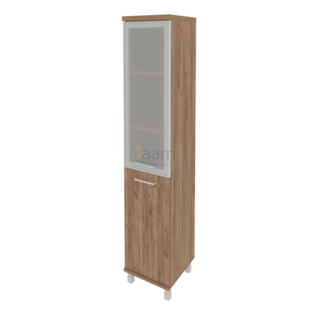 Кабинет руководителя Офисный шкаф высокий узкий правый KSU-1.2 Пр