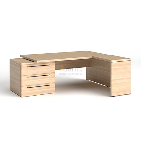 Кабинет руководителя Стол на опорной тумбе с приставкой 148 3550