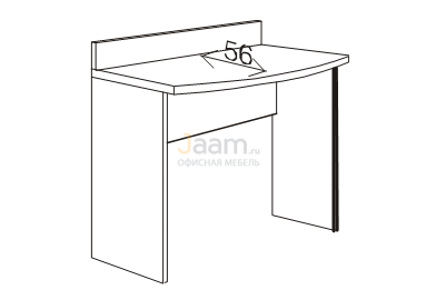 Мебель для гостиниц Стол с воротником R5102V