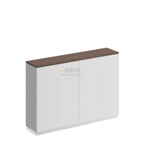 Кабинет руководителя Офисный шкаф для документов закрытый средний СИ 320 (Bravo)