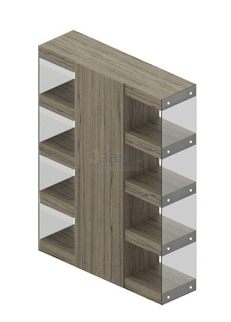 Кабинет руководителя Офисный шкаф-гардероб Gs-7