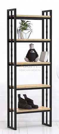 Мебель для персонала Стеллаж средний OLD ZINGER OAK