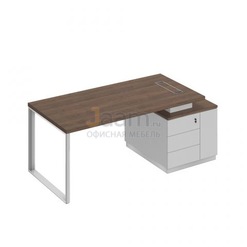 Кабинет руководителя Стол руководителя на опорной тумбе (левый/правый) БР 105