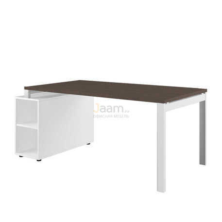 Кабинет руководителя Стол руководителя на опорной тумбе. Правый TES284136