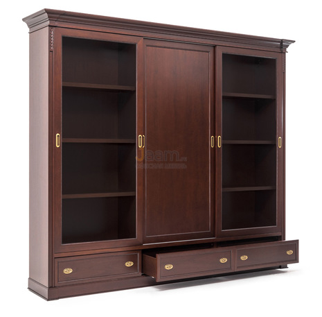 Кабинет руководителя Офисный шкаф-купе L250 комб.двери 106 508 WAL