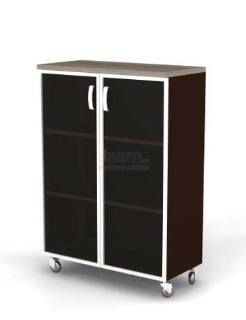 Мебель для персонала Шкаф стеклянные двери BR82.0349