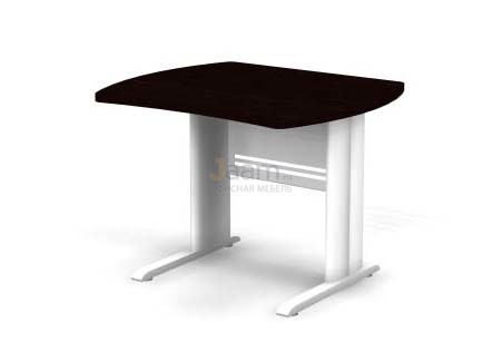 Мебель для персонала Стол прямой на L-обр. каркасе B152/1