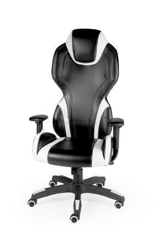 Кресло F1 CX0912H01 чёрно-белое