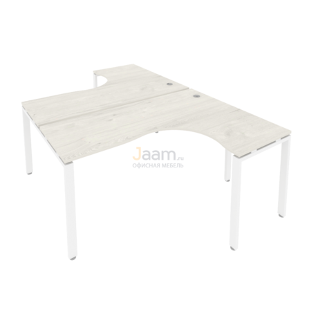 Мебель для персонала Рабочая станция криволинейная Б.РАС-СА-2.4