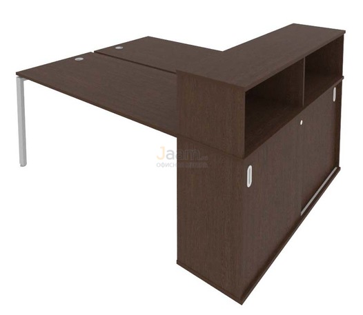 Мебель для персонала Рабочая станция с опорным шкафом-купе Б.РС-СШК-2.4