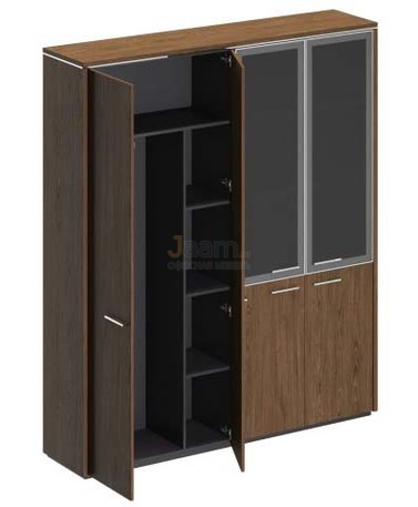 Кабинет руководителя Офисный шкаф комбинированный высокий ВЛ 359 ДТ