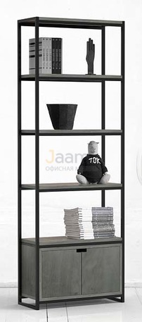 Мебель для персонала Стеллаж средний с ящиком METALFRAME 4