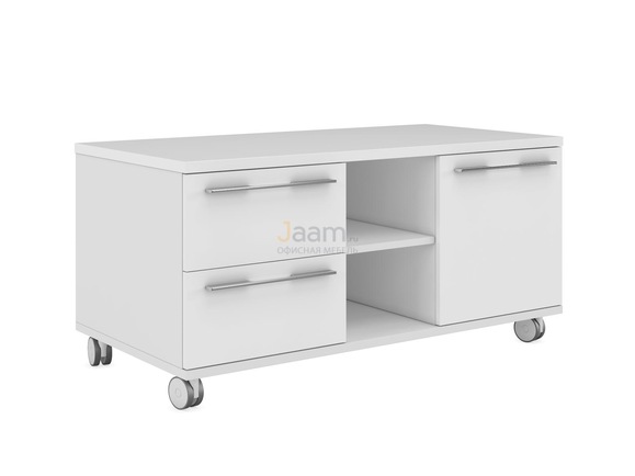 Кабинет руководителя Офисная тумба мобильная с 2 ящиками и правой дверью EMP222DX