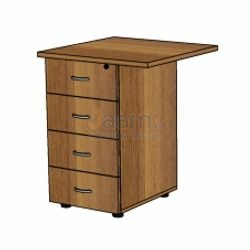 Мебель для персонала Офисная тумба приставная с замком ТФ216