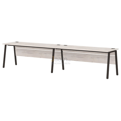 Мебель для персонала Линейный кластер на металлокаркасе T-149