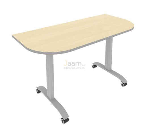 Мебель для персонала Стол радиусный складной мобильный СМ-5.1