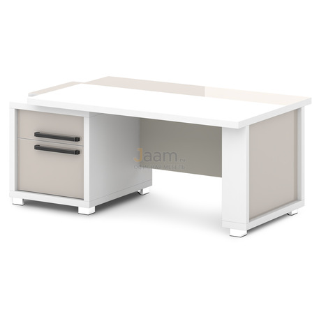 Кабинет руководителя Стол руководителя с одной тумбой L-110пр/л