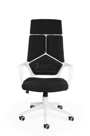 Кресло IQ CX0898H бело-чёрное
