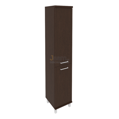 Кабинет руководителя Офисный шкаф высокий узкий левый KSU-1.3 Л