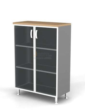Мебель для персонала Шкаф стеклянные двери BR81.0349