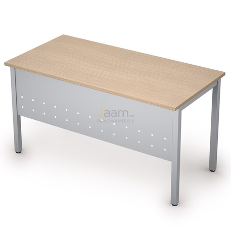 Мебель для персонала Стол прямолинейный на металлических опорах 2МК.109