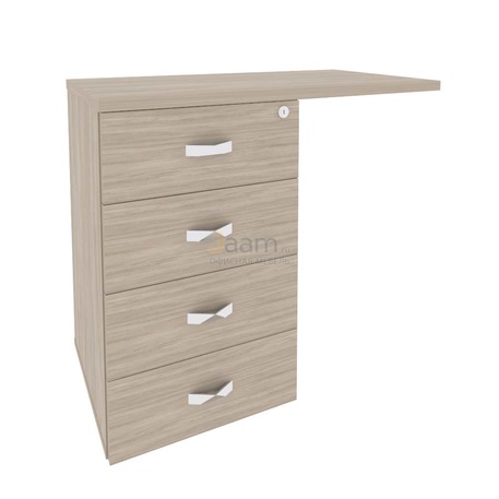 Мебель для персонала Офисная тумба приставная универсальная O.TPU-4