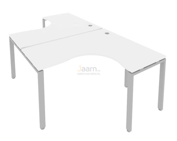 Мебель для персонала Рабочая станция криволинейная Б.РАС-СА-2.3